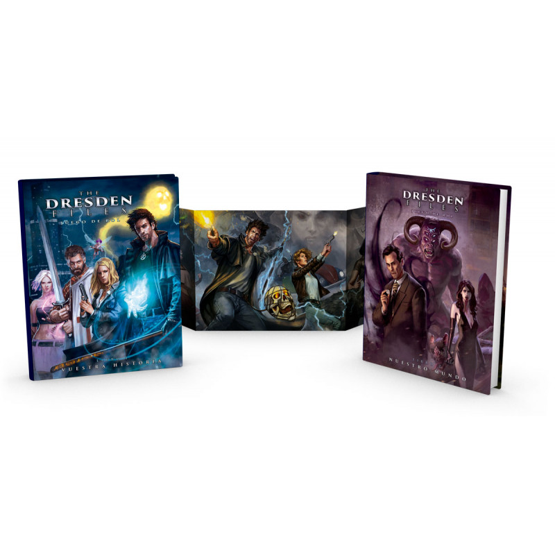 THE DRESDEN FILES PACK COMPLETO BASICO ROL